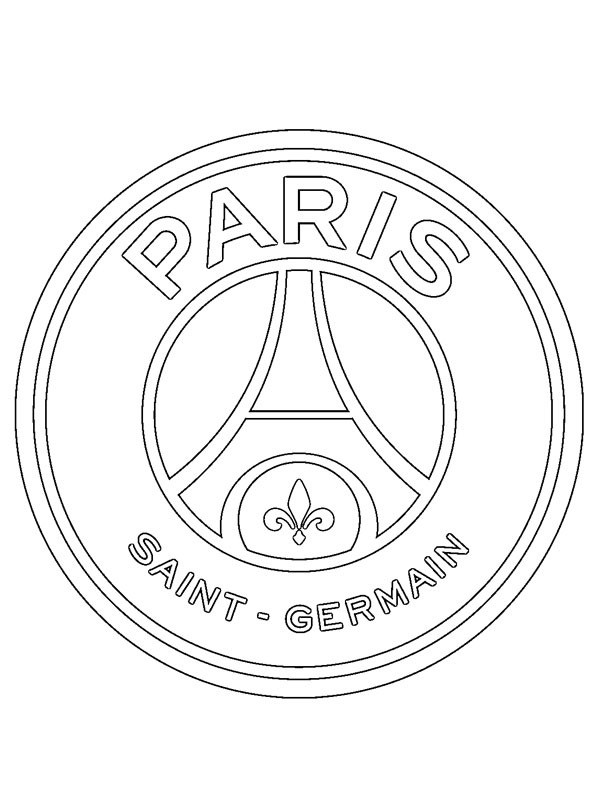 Paris Saint-Germain Ausmalbild