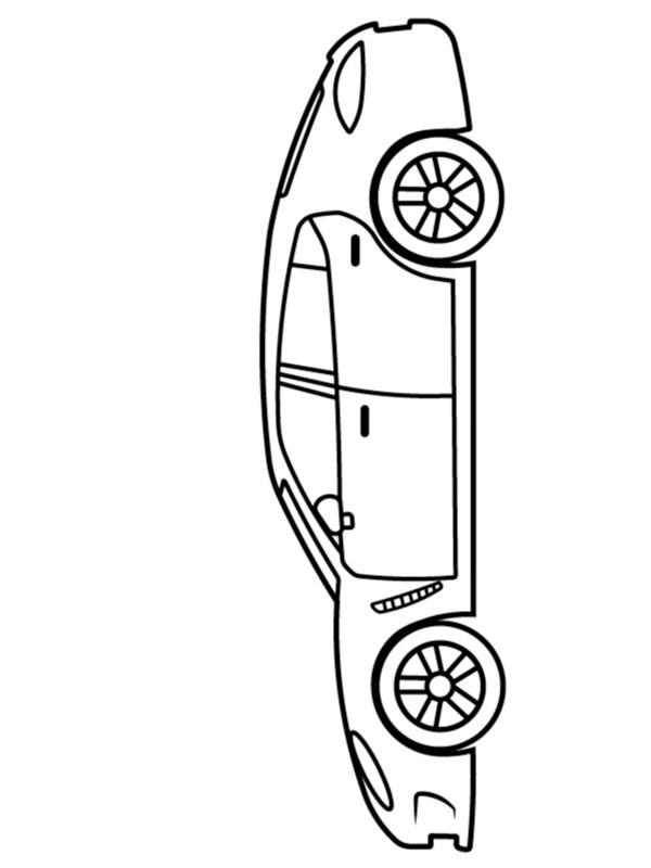 Porsche Panamera Ausmalbild Porsche Panamera Ausmalbild
