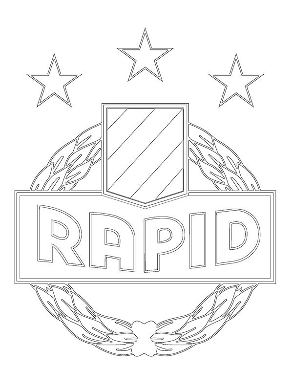 SK Rapid Wien Ausmalbild