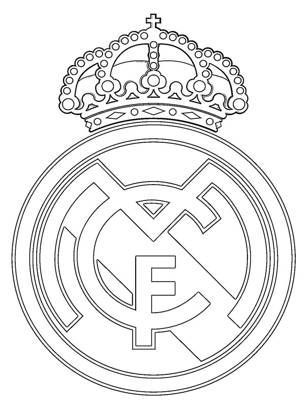 Real Madrid Ausmalbild