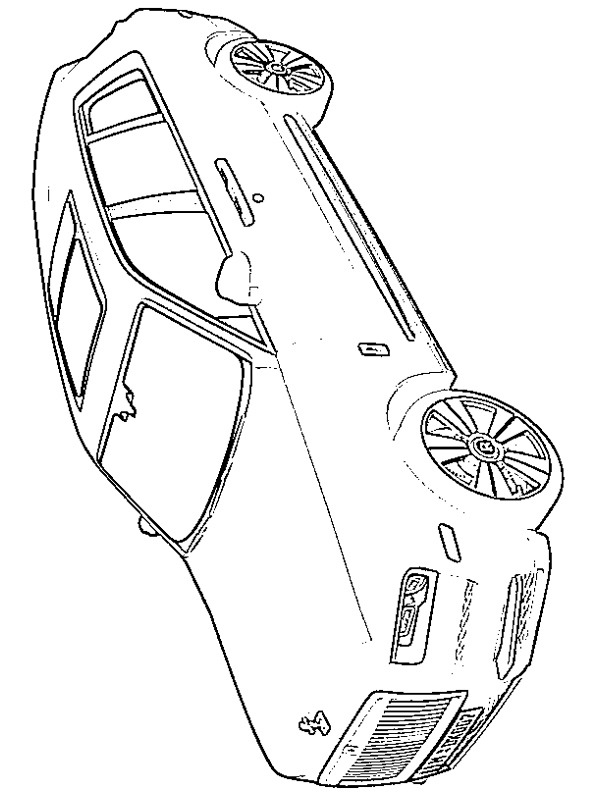Rolls-Royce Cullinan Ausmalbild