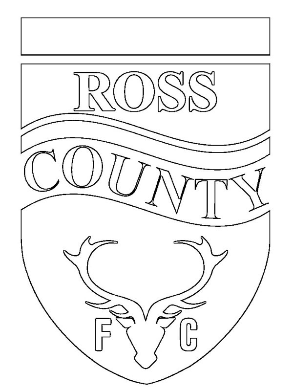 Ross County FC Ausmalbild