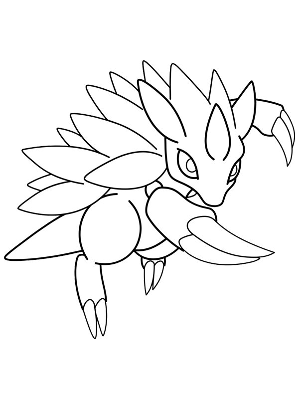 Sandamer (Pokemon) Ausmalbild Sandamer (Pokemon) Ausmalbild