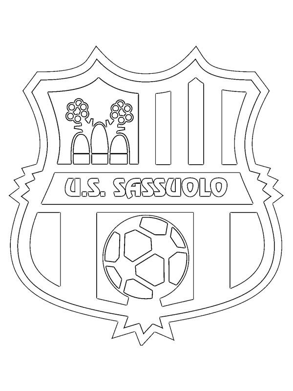 US Sassuolo Calcio Ausmalbild