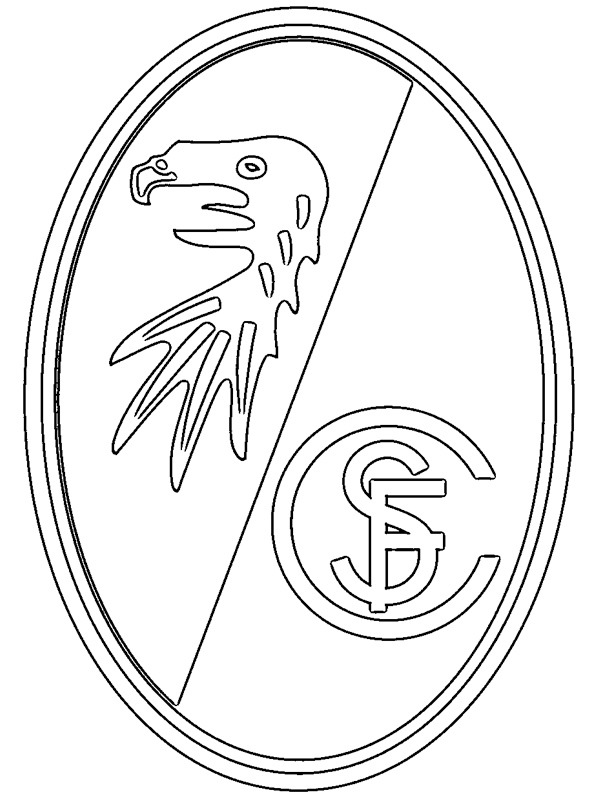 SC Freiburg Ausmalbild