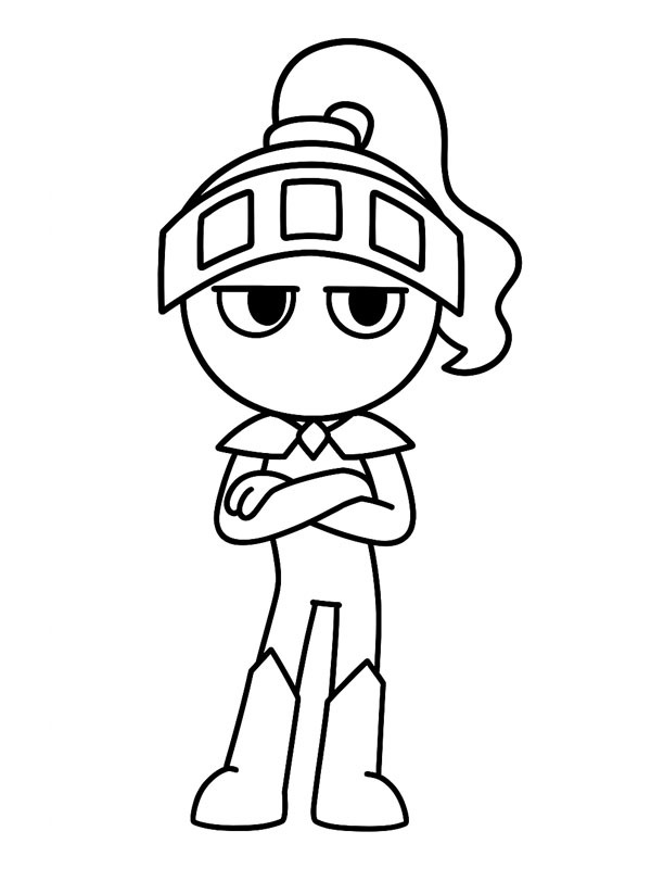 Soulvester (Dandy's World) Ausmalbild Soulvester (Dandy's World) Ausmalbild