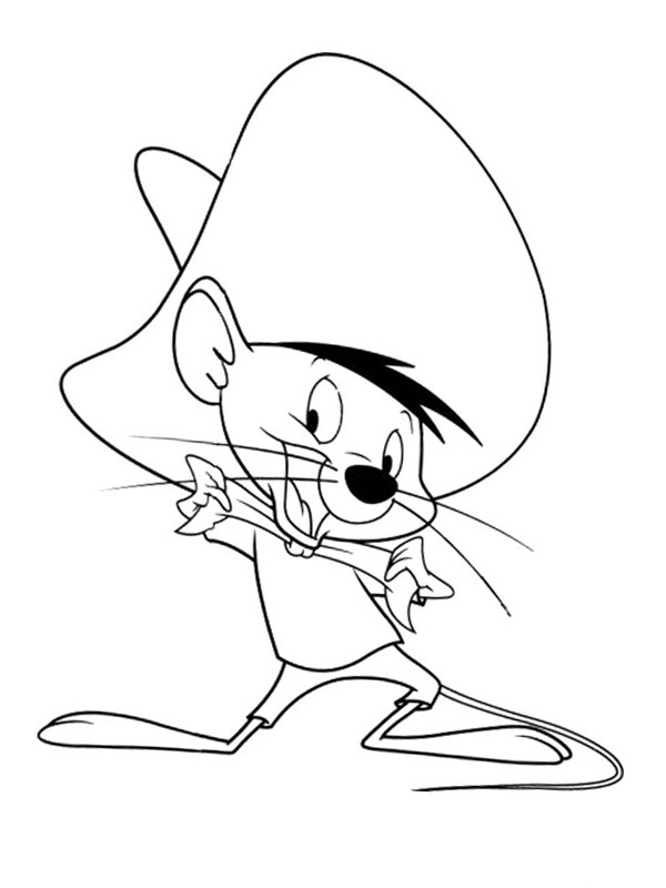 Speedy Gonzales Ausmalbild Speedy Gonzales Ausmalbild