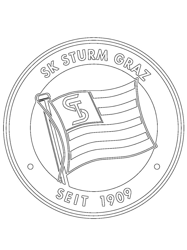 SK Sturm Graz Ausmalbild
