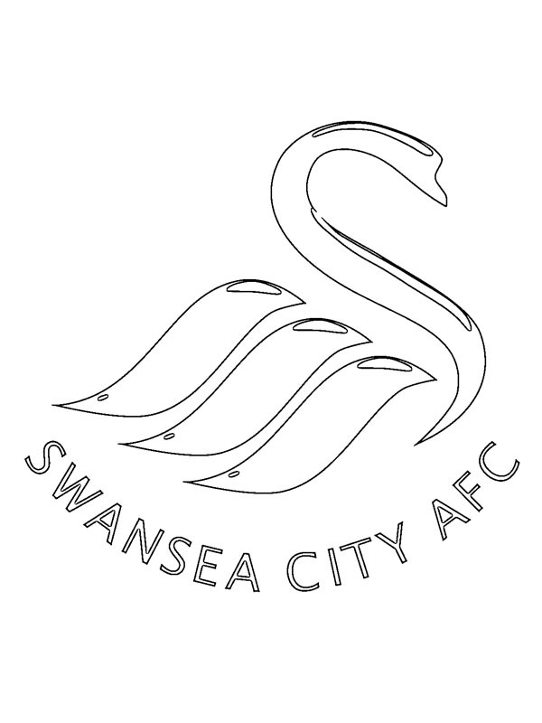 Swansea City Ausmalbild
