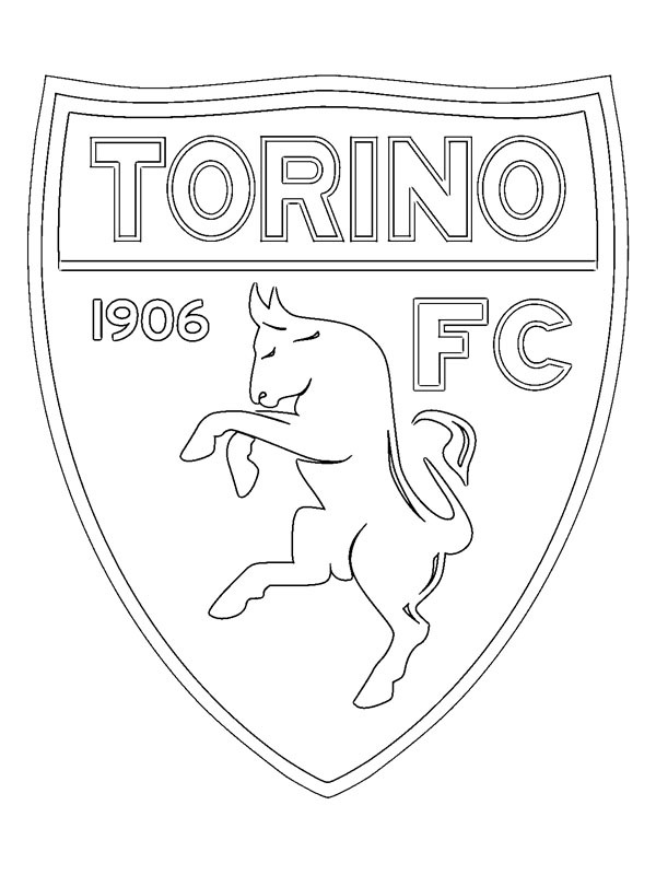 FC Turin Ausmalbild