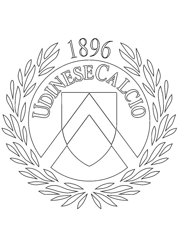 Udinese Calcio Ausmalbild