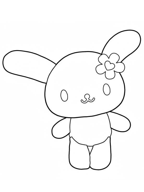 Usahana (Sanrio) Ausmalbild Usahana (Sanrio) Ausmalbild