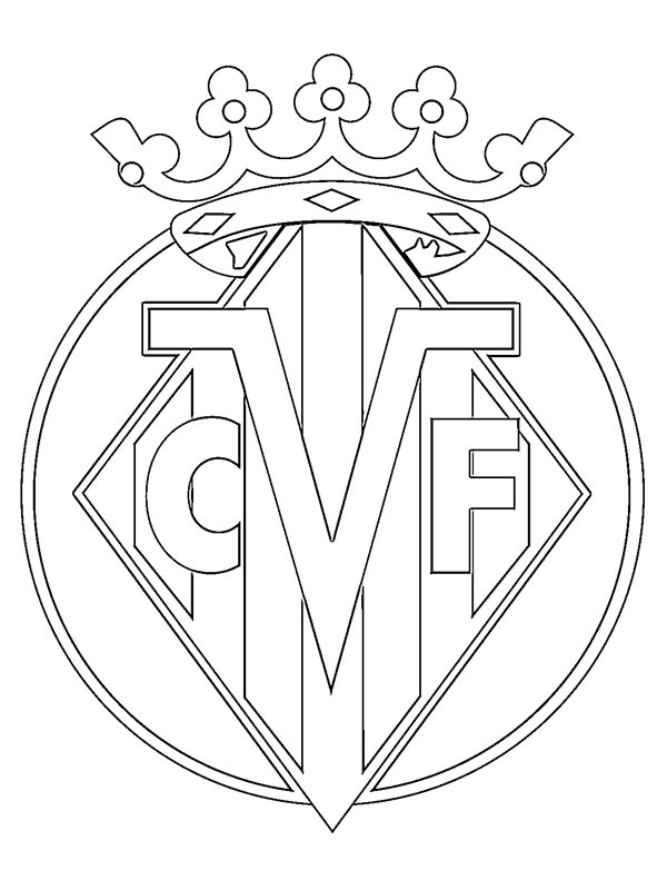 FC Villarreal Ausmalbild
