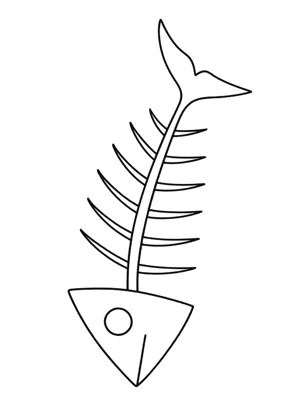 Fischgräte Ausmalbild Fischgräte Ausmalbild