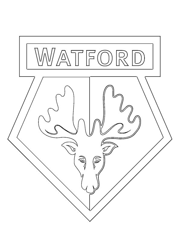 Watford FC Ausmalbild Watford FC Ausmalbild