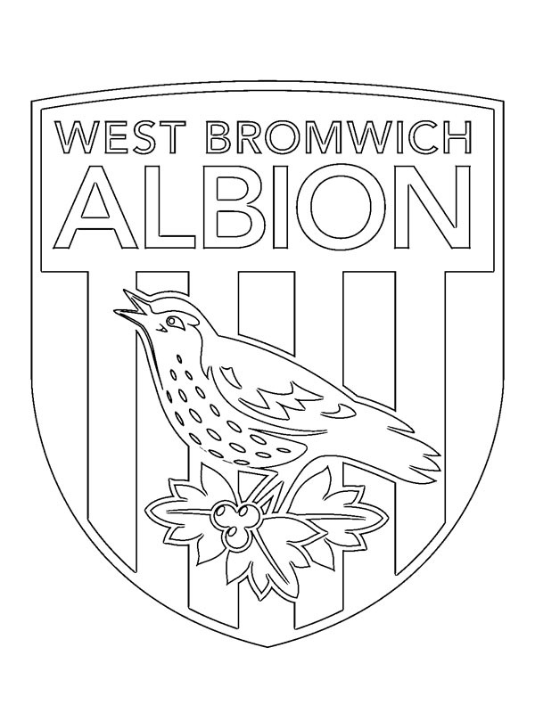 West Bromwich Albion Ausmalbild