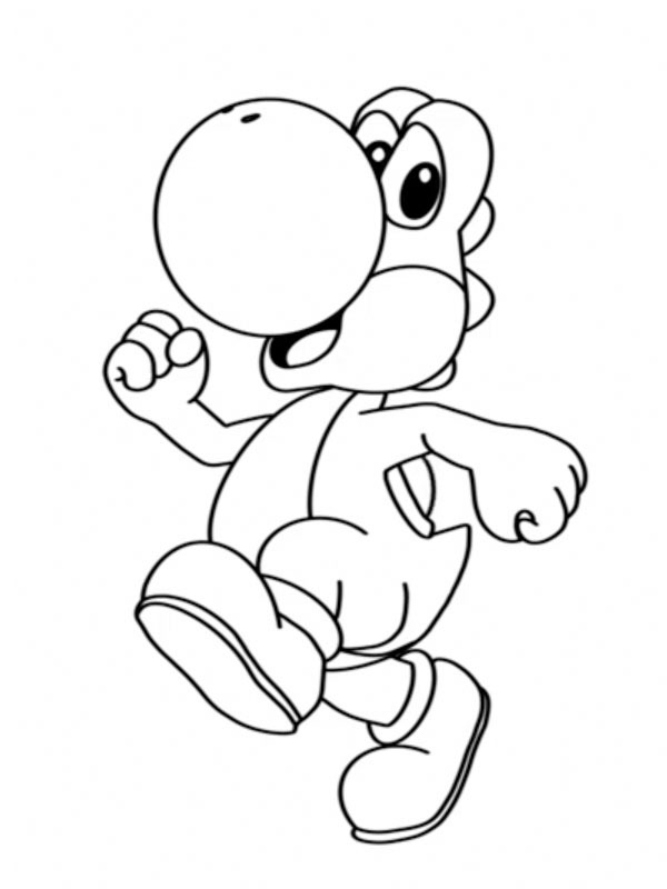 Yoshi Ausmalbild Yoshi Ausmalbild