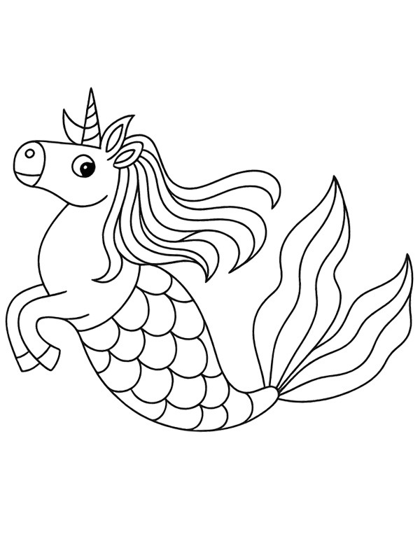Einhorn meerjungfrau Ausmalbild Einhorn meerjungfrau Ausmalbild