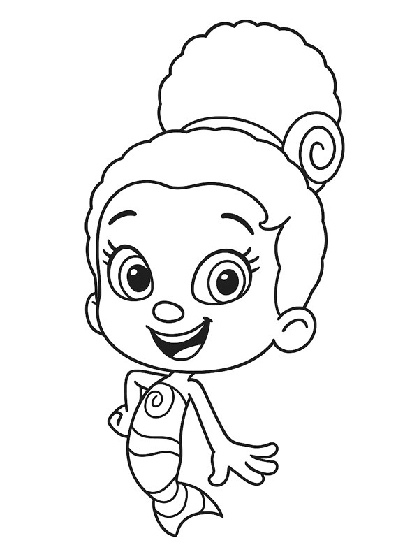Zooli (Bubble Guppies) Ausmalbild Zooli (Bubble Guppies) Ausmalbild