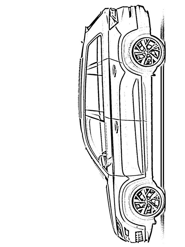 Škoda Kodiaq Ausmalbild